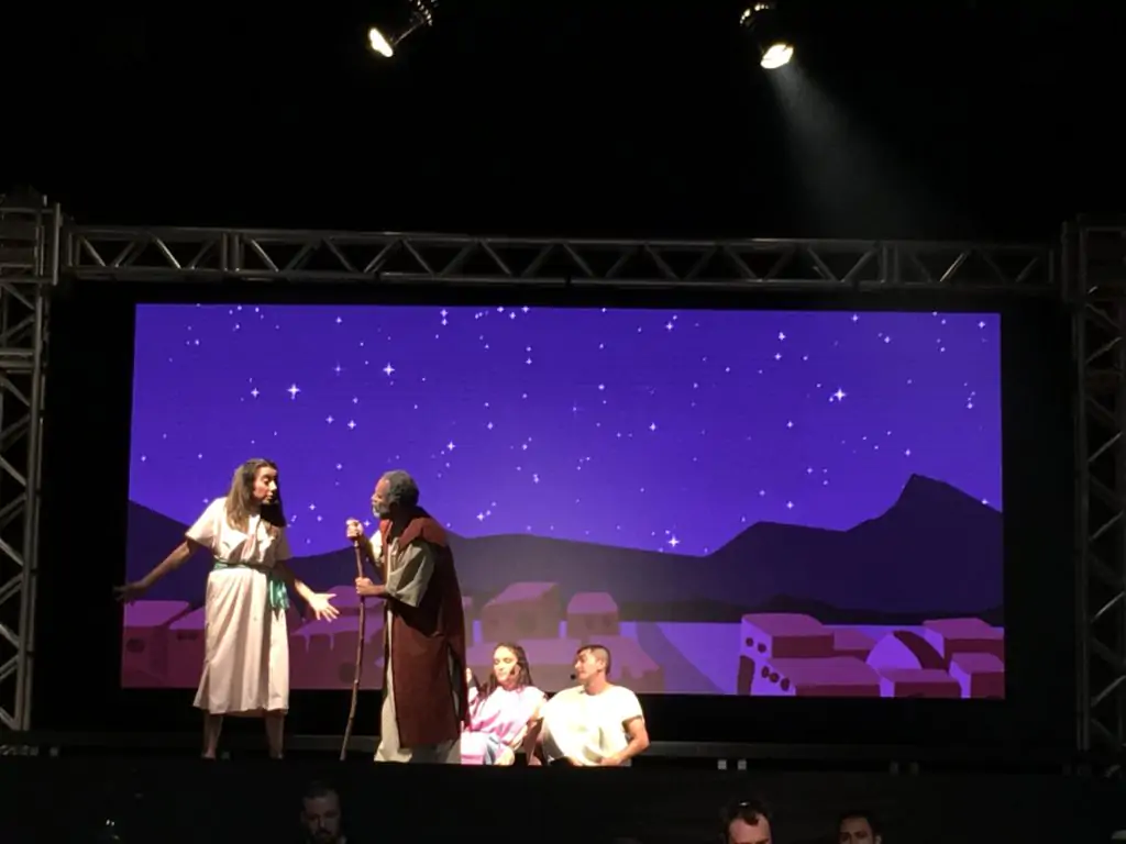 cena cantata de natal